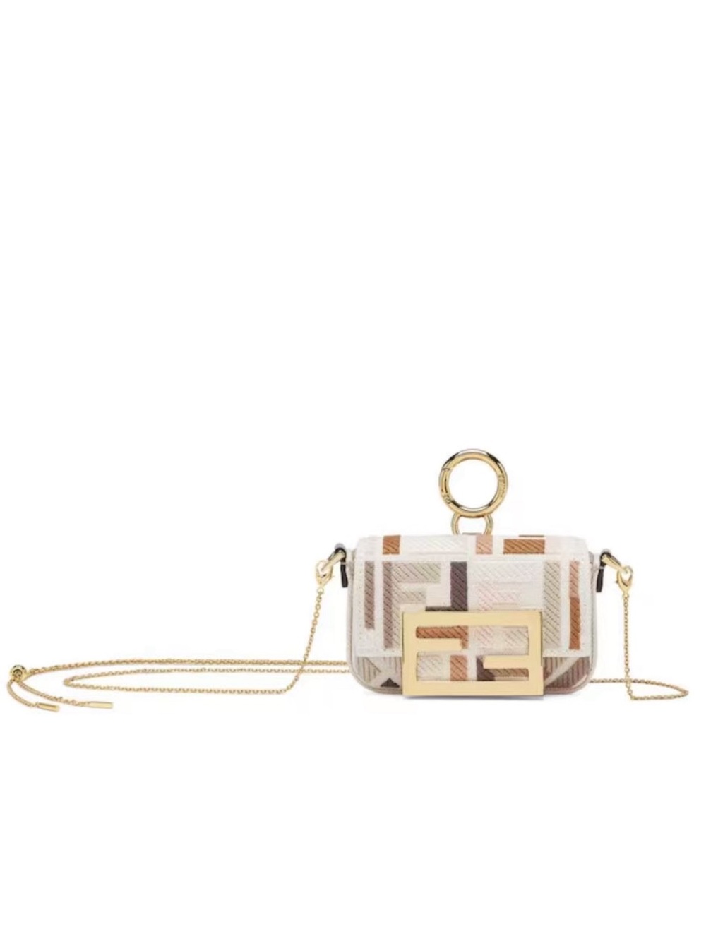 Authentic FENDI Nano Baguette Charm bag